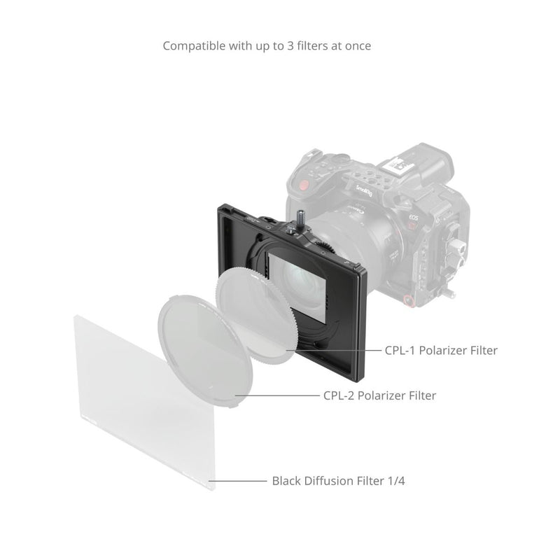 SmallRig LITE Matte Box with Adjustable Clamp 4409