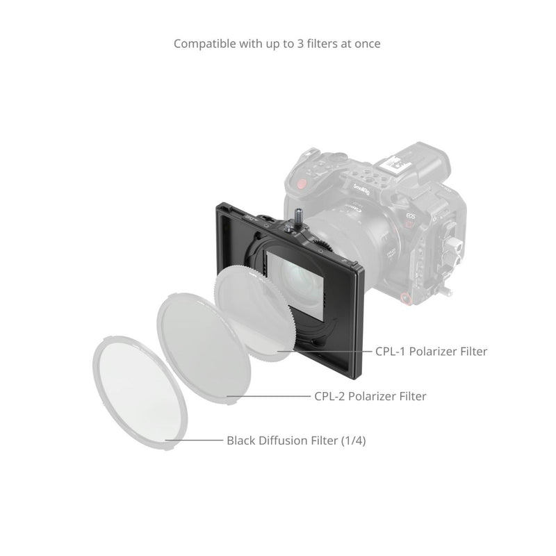 SmallRig LITE Matte Box with Adjustable Clamp 4409