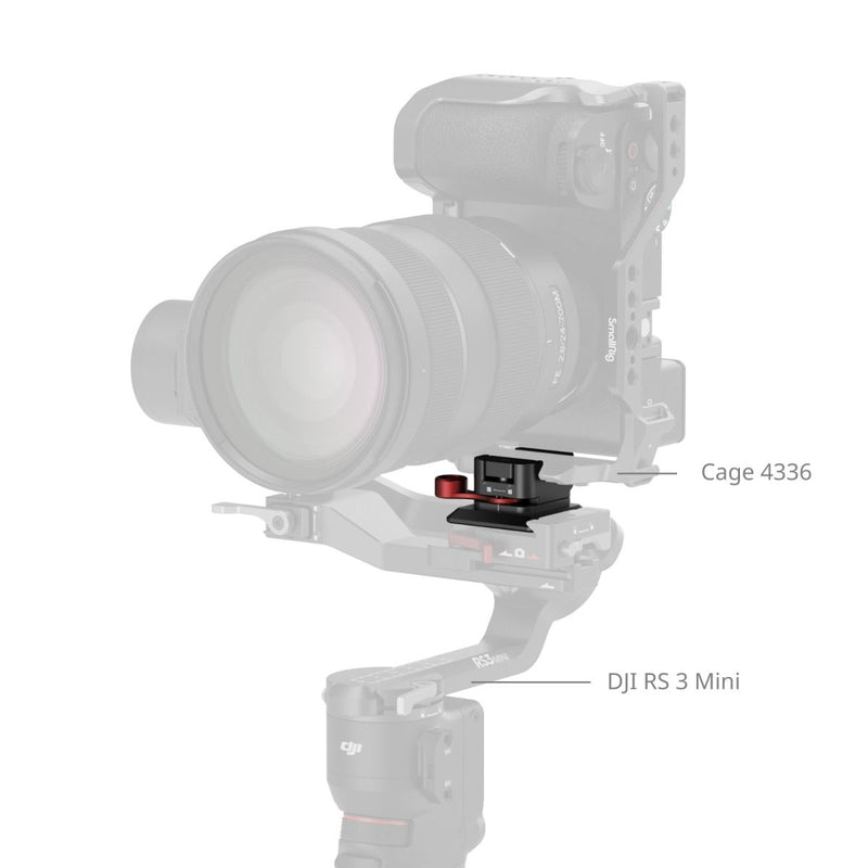 SmallRig NATO Clamp to Arca-Swiss Quick Release Plate MD4857