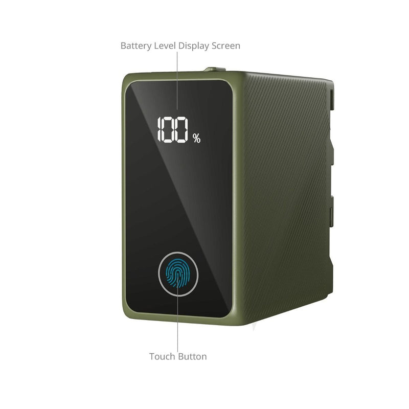 SmallRig NP-F970 USB-C Rechargeable Camera Battery (Green) 4577