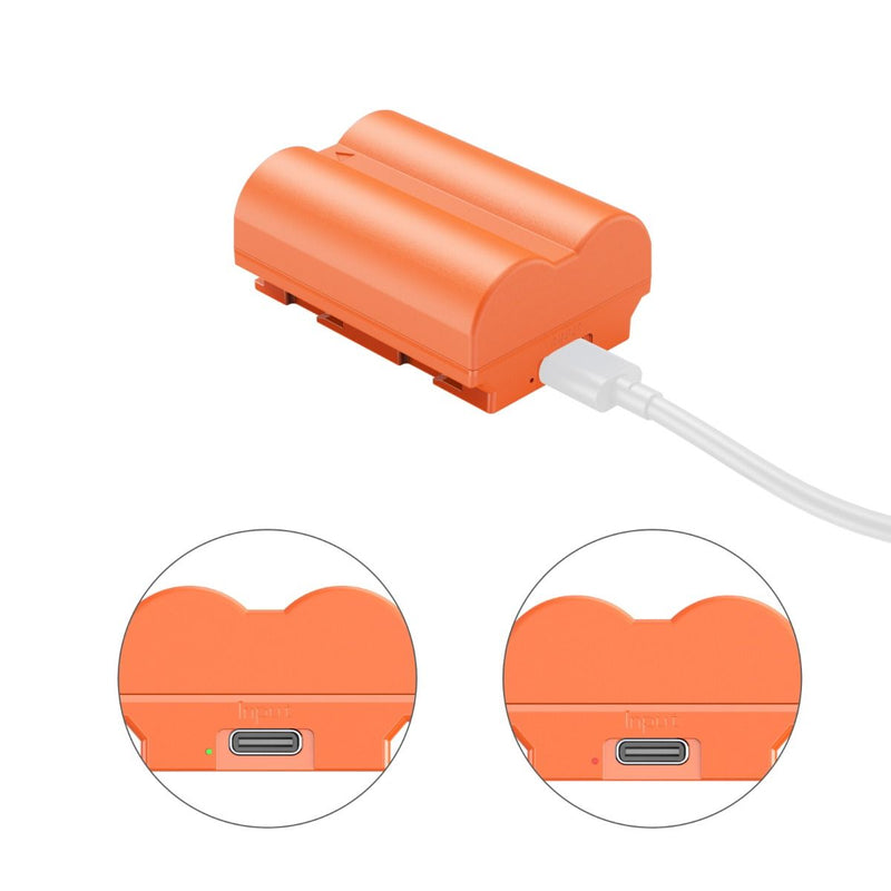 SmallRig NP-W235 USB-C Rechargeable Camera Battery (Orange) 4970