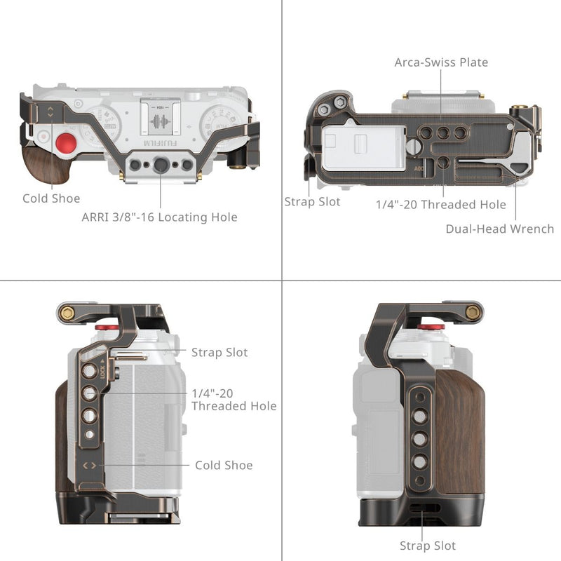 SmallRig Retro Cage for FUJIFILM X-M5 4892