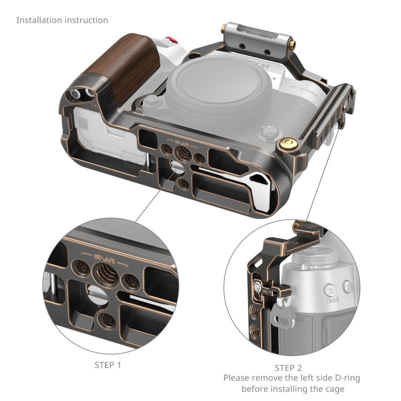 SmallRig Retro Cage for FUJIFILM X-T50 4714