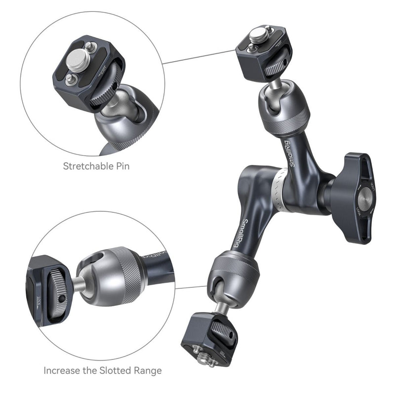 SmallRig Rosette Magic Arm (7") with ARRI Locating Screw 4899