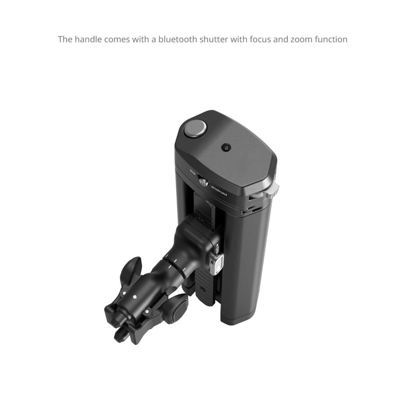 SmallRig Rotatable Bilateral Quick Release Side Handle with Wireless Control and M.2 SSD Enclosure 4841