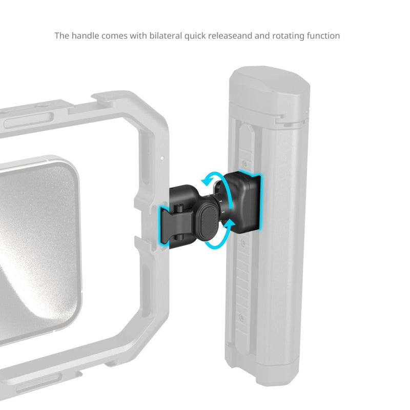 SmallRig Rotatable Bilateral Quick Release Side Handle 4842