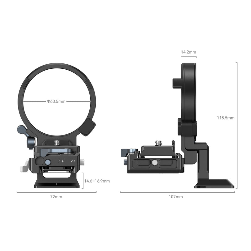 SmallRig Rotatable Horizontal-to-Vertical Mount Plate Kit for Sony Alpha 1 / Alpha 7 / Alpha 9 / FX Series 4244