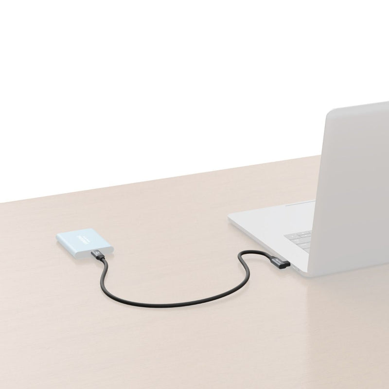 SmallRig USB-C (Straight) to USB-C (Angled) Data Cable (35cm / 13.8in) 4790