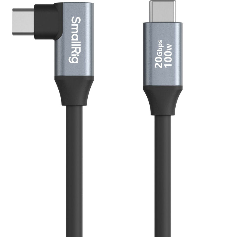 SmallRig USB-C (Straight) to USB-C (Angled) Data Cable (60cm / 23.6in) 4791