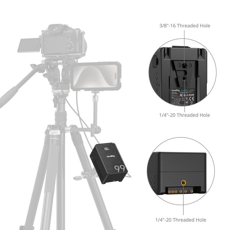 SmallRig VB99 SE mini V Mount Battery 4608