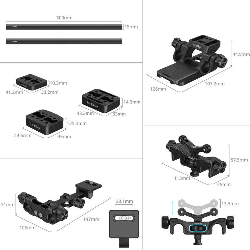 SmallRig Wildlife Photography Kit (Touch & Go Plate S) 4722