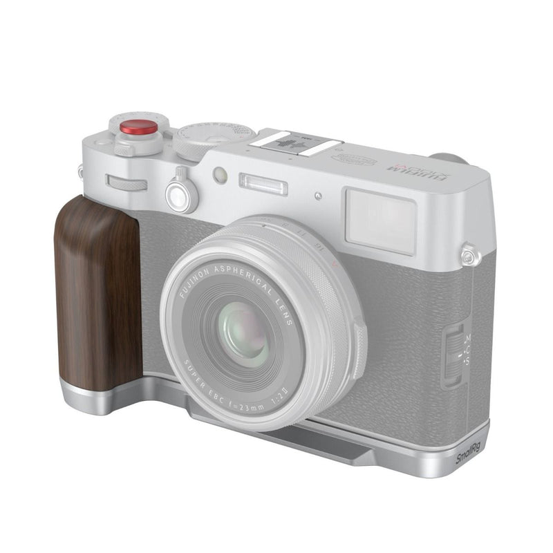 SmallRig Wooden L-Shape Grip for FUJIFILM X100VI / X100V (Silver) 4804