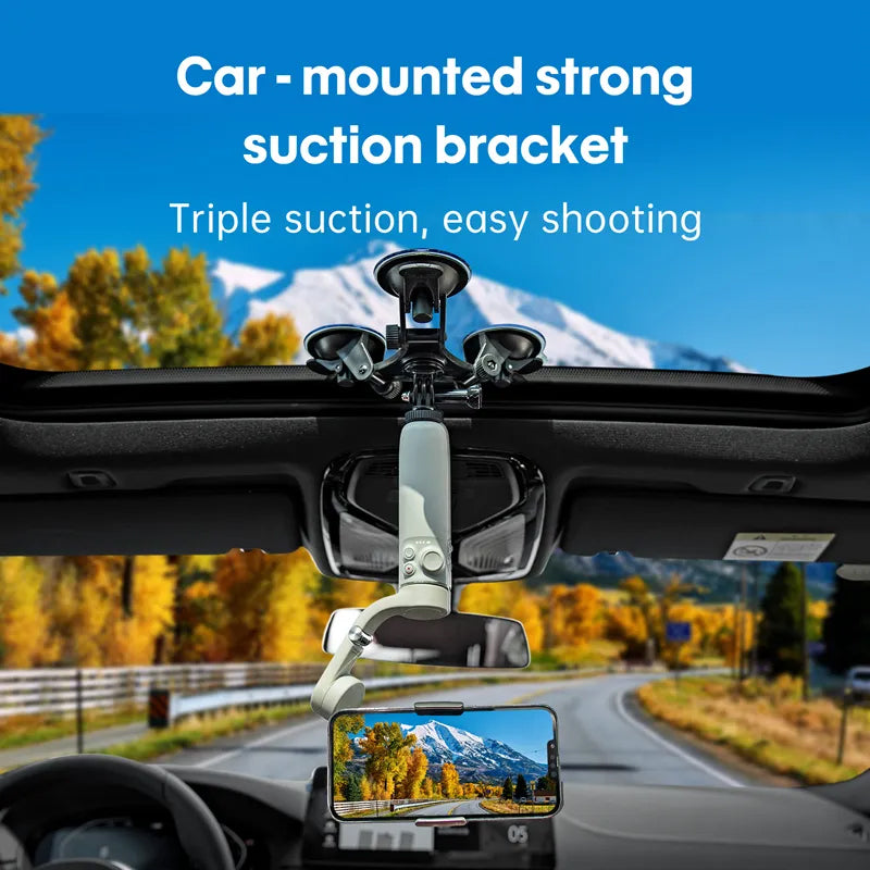 STARTRC Sunction Mount for Action Camera / DSLR / Phone / Stabilizer