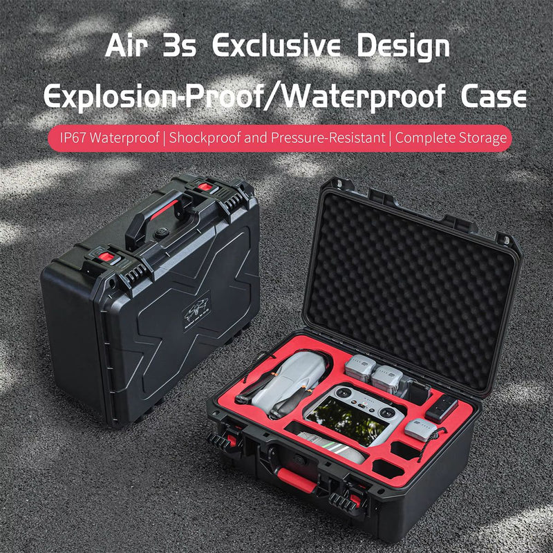 STARTRC Dual Layer Waterproof Case for DJI Air 3 / Air 3S