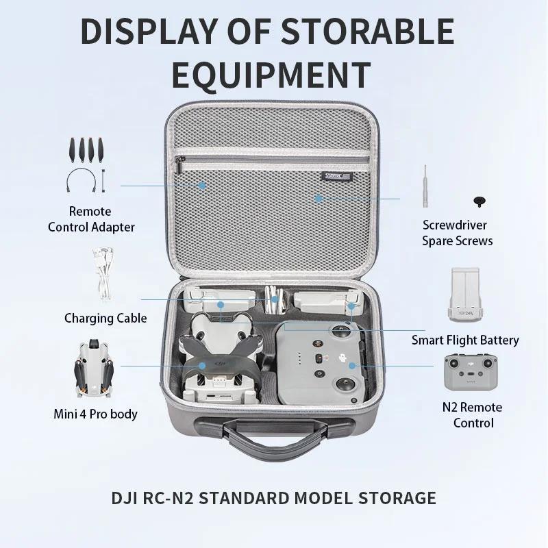 STARTRC Carryng Case for DJI Mini 4 Pro (RC-N2 Controller)