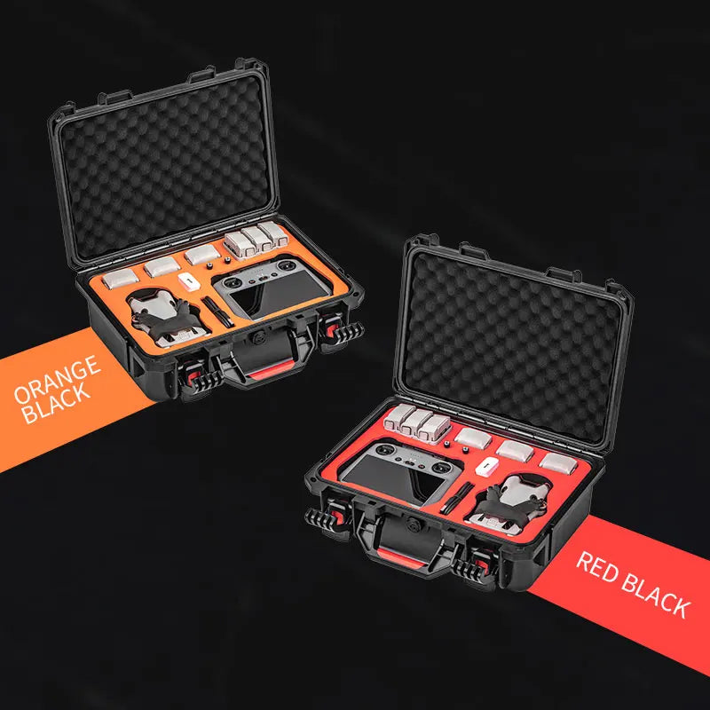 STARTRC Hard Case for DJI Mini 4 Pro Flymore Combo (Orange Foam)