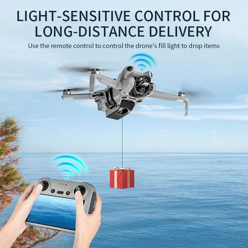 STARTRC Air-Dropping System for DJI Mini 4 Pro (Aux Light Sensor Solution)