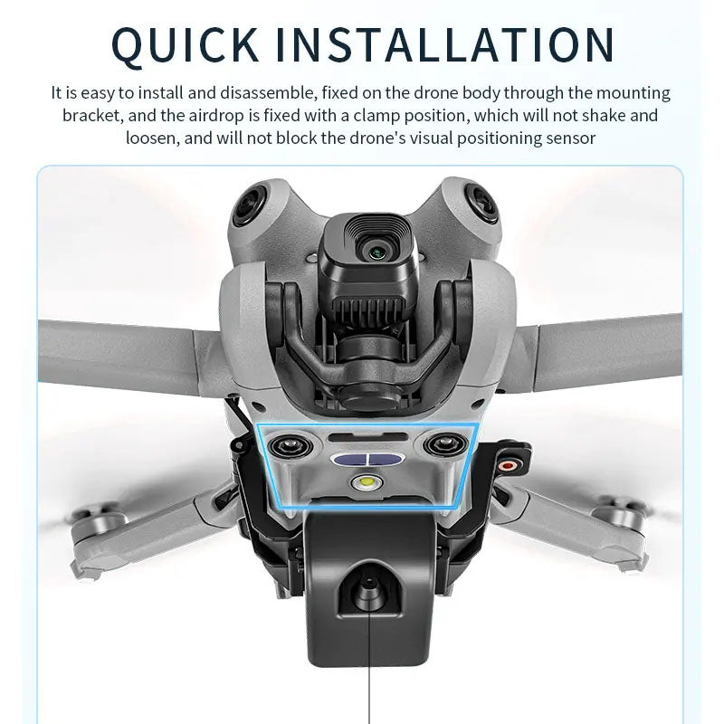 STARTRC Air-Dropping System for DJI Mini 4 Pro (Aux Light Sensor Solution)