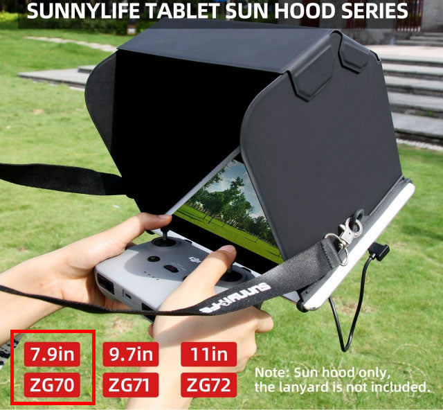 Sunnylife ZG70 7.9in Tablet Sun Hood for iPad Mini 2/3/4/5