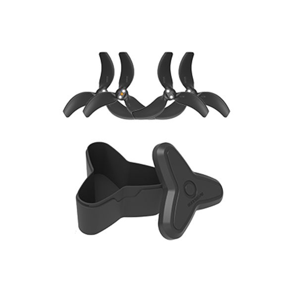 Sunnylife 2 pairs 3032S Propellers with Storage Box for DJI Avata 2 (Black)