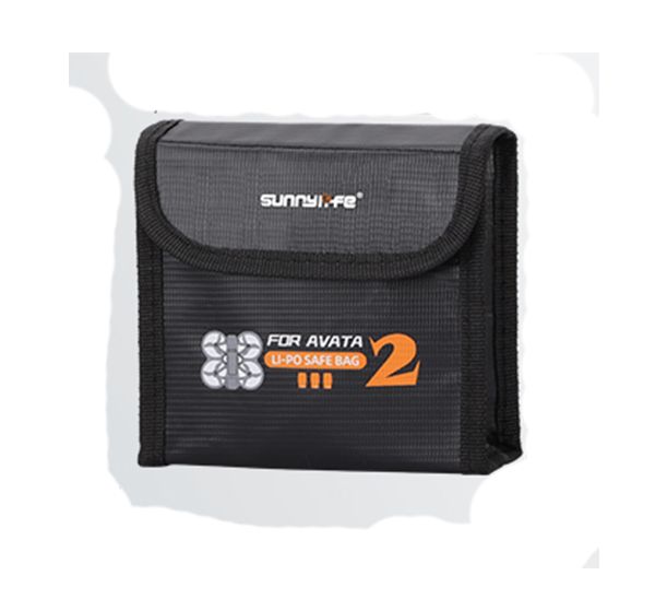 Sunnylife Battery Safe Bag for Avata 2 (for 3pcs batteries)