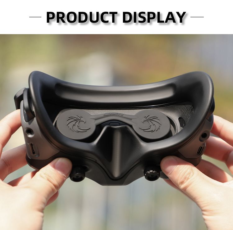 Sunnylife Dust-proof Silicone Lens Cover for DJI Goggles 2 / Goggles 3