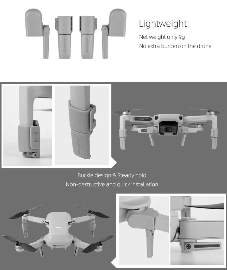 Sunnylife Landing Gear for Mavic Mini / Mini SE / Mini 2 / Mini 2 SE