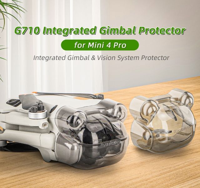 Sunnylife Integrated Gimbal Cover for Mini 4 Pro (Transparent)