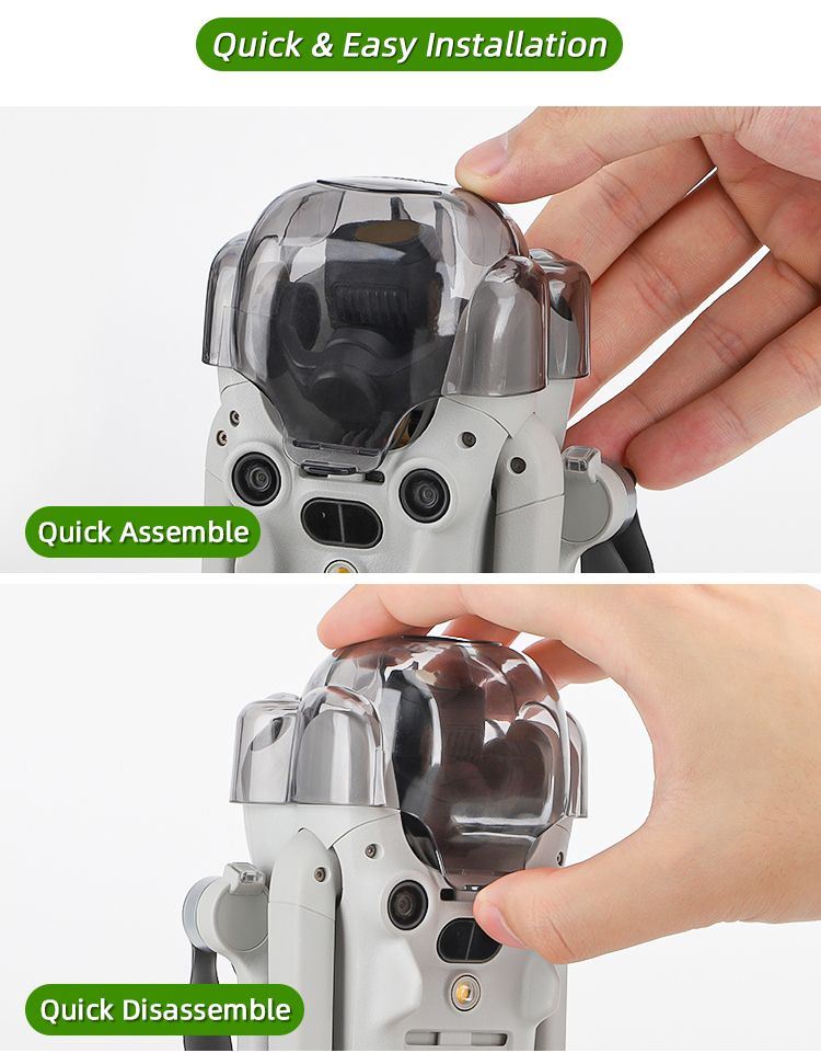 Sunnylife Integrated Gimbal Cover for Mini 4 Pro (Transparent)