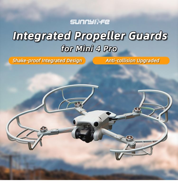 Sunnylife Propeller Guards for DJI Mini 4 Pro (Grey)