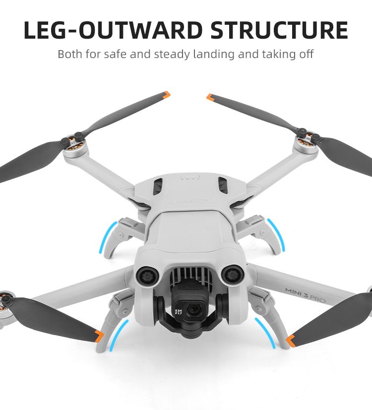 Sunnylife Spider Landing Gear Extensions for DJI Mini 3 Pro (Grey)