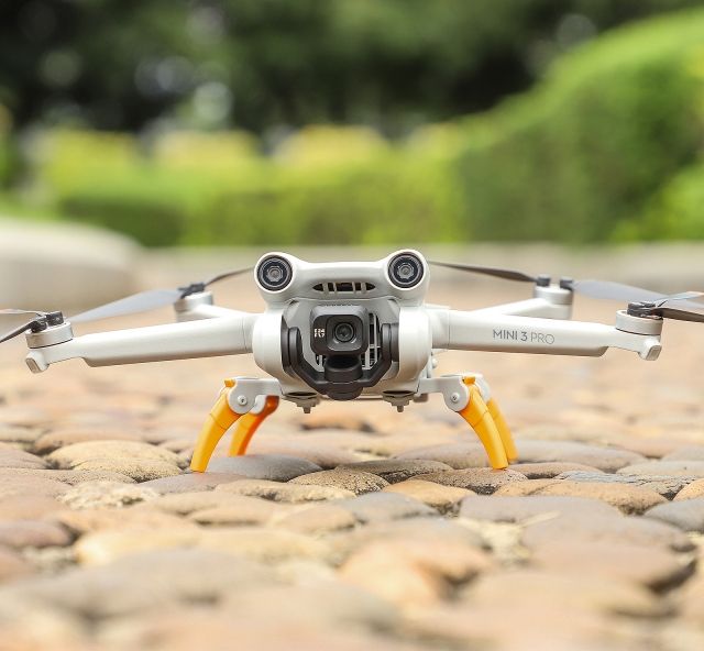 Sunnylife Spider Landing Gear Extensions for DJI Mini 3 Pro (Orange-Grey)