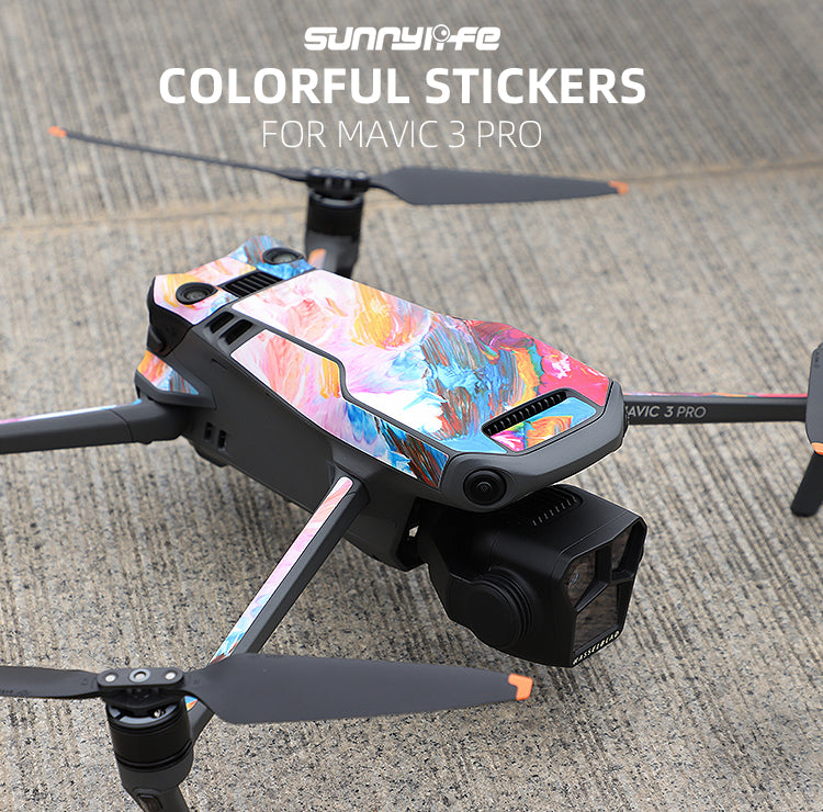 Sunnylife Protective Scratch-proof Decals for Mavic 3 Pro (DJI RC Pro Version)(Cool Purple)