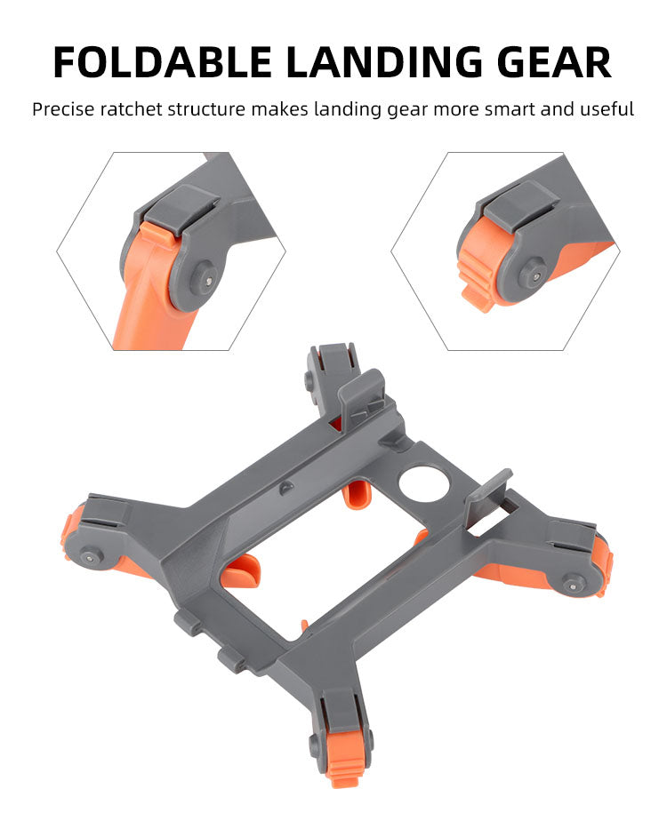 Sunnylife Spider Landing Gear Extensions for Mavic 3 Pro (Grey)