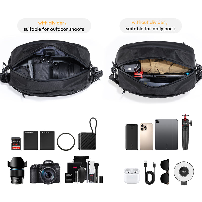 Ulanzi PB038 10L Camera Travel Sling Bag V2 B120