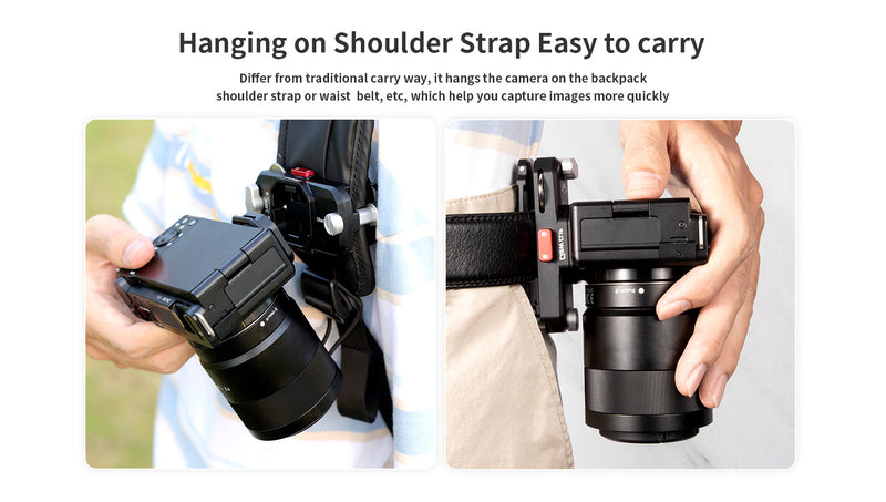 Ulanzi Claw Clip Shoulder Strap Quick Release Mount 2684