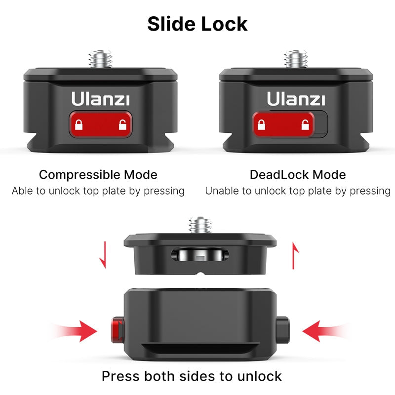 Ulanzi Claw Quick Release Kit (Generation II) 2333