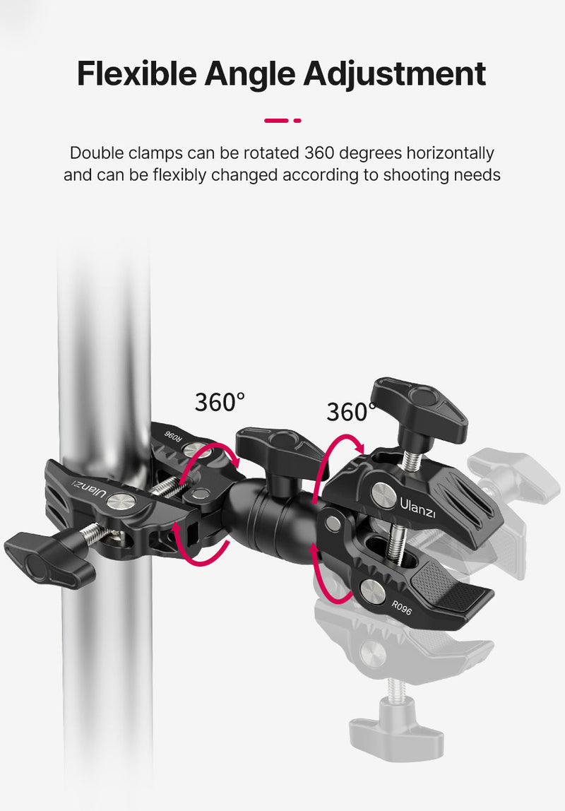 Ulanzi R096 Double Super Crab Clamp