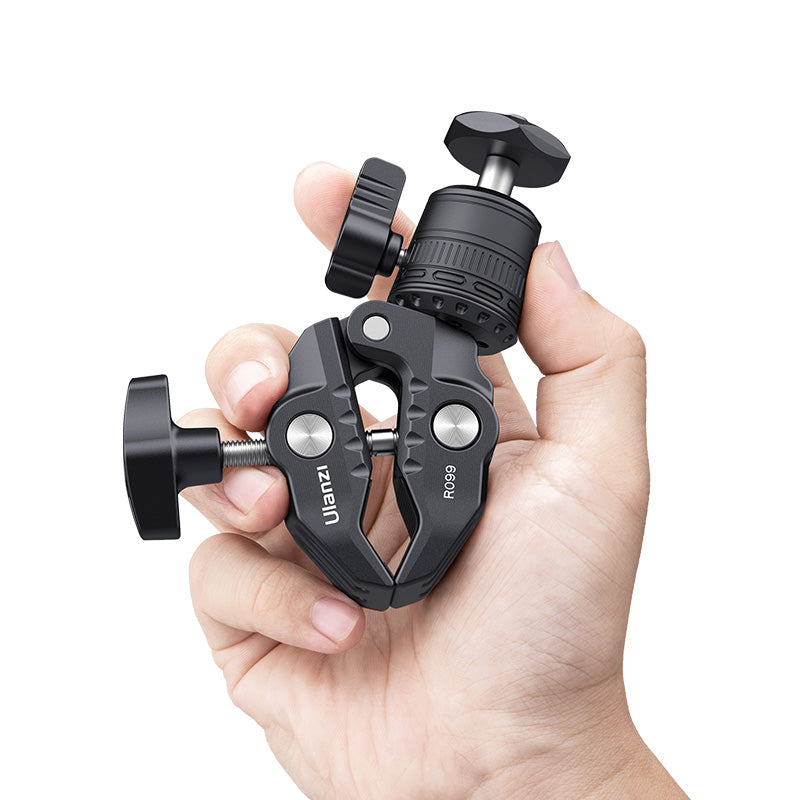 Ulanzi R099 Clamp Mount with Mini Ball Head