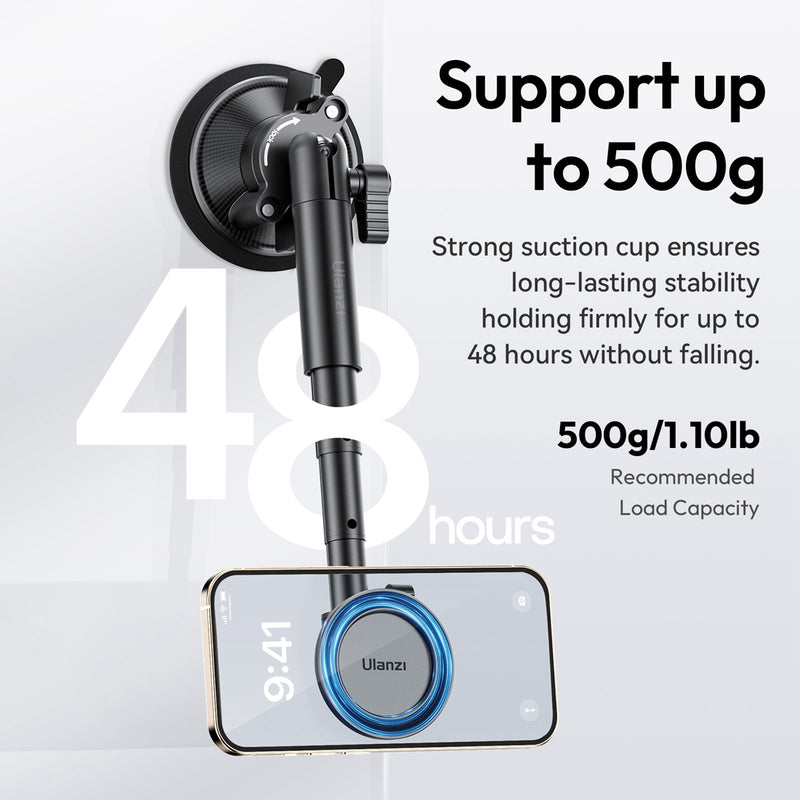 Ulanzi ZJ06 Magnetic Suction Cup Mount T117