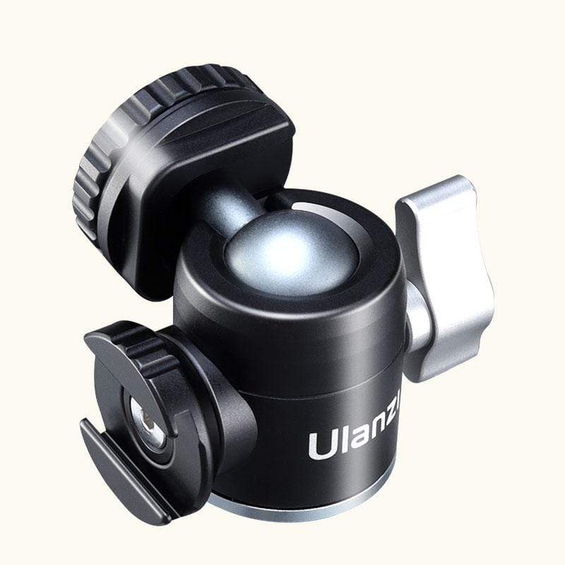 Ulanzi U-60 Dual Cold Shoe Ball Head