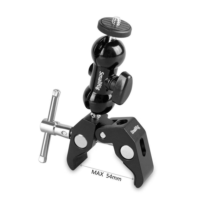 SmallRig Multi-function Double BallHead with Clamp & 1/4" Screw 1138