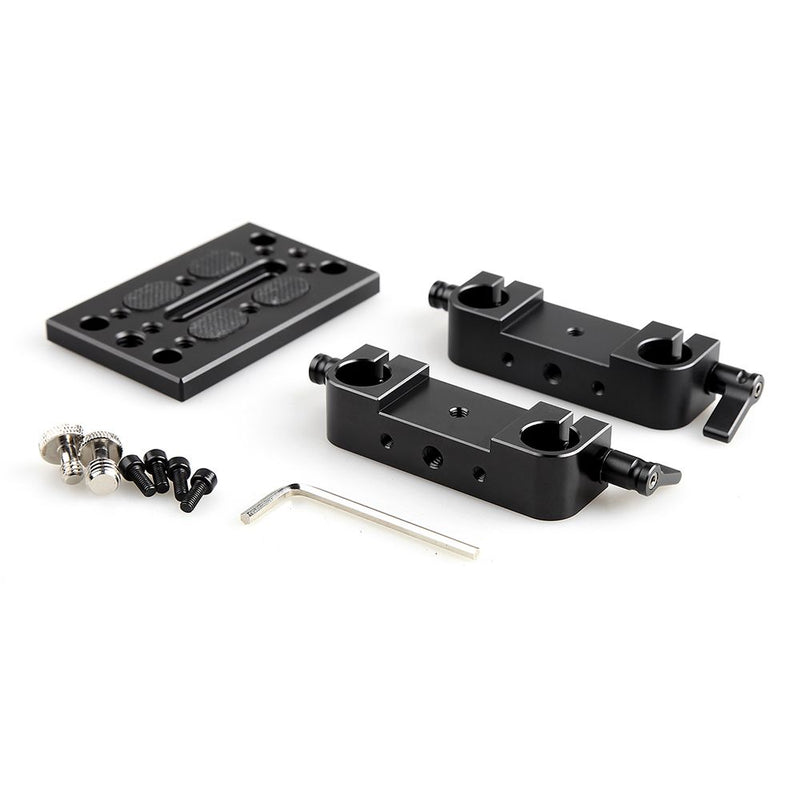 SmallRig Mounting Plate with 15mm Rod Clamps 1775