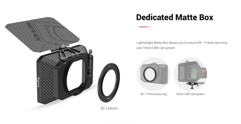 SmallRig Lightweight Matte Box 2660