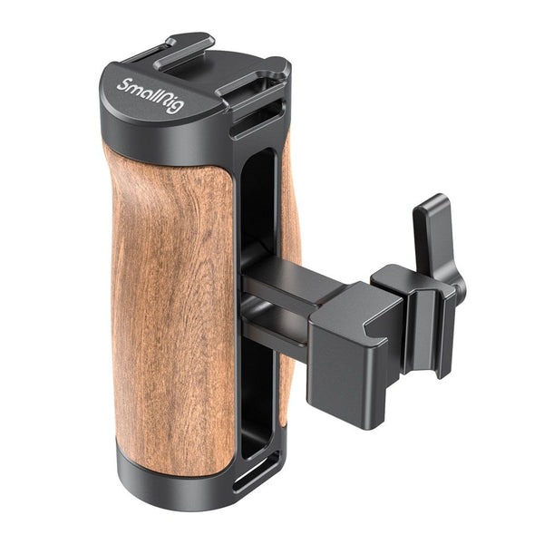 SmallRig Wooden NATO Side Handle (with Quick Release NATO Rail) 2978