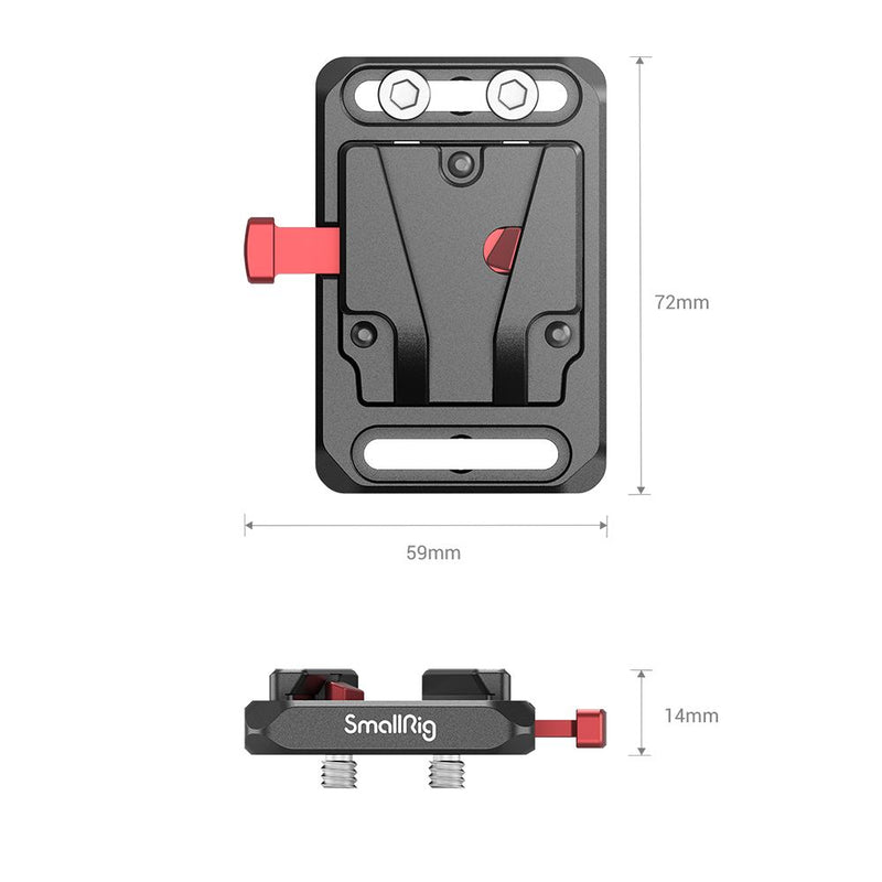 SmallRig Mini V Mount Battery Plate 2987