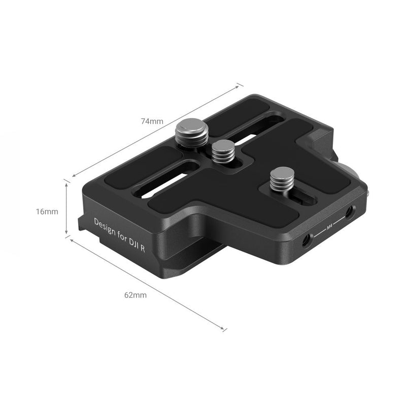 SmallRig Extended Arca-Type Quick Release Plate for DJI RS 2 and RSC 2 Gimbal 3162B