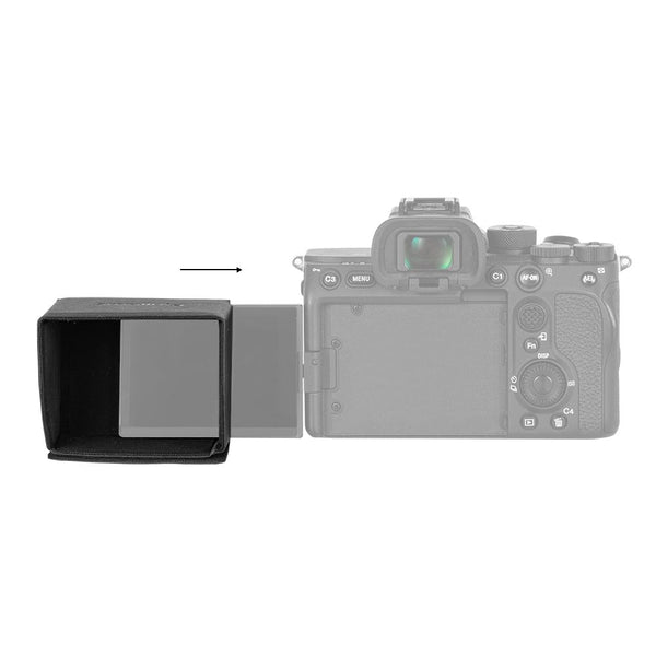 SmallRig Sunhood for Sony Alpha 7S III/Alpha 7C/ZV-1/FX3 Camera 3206