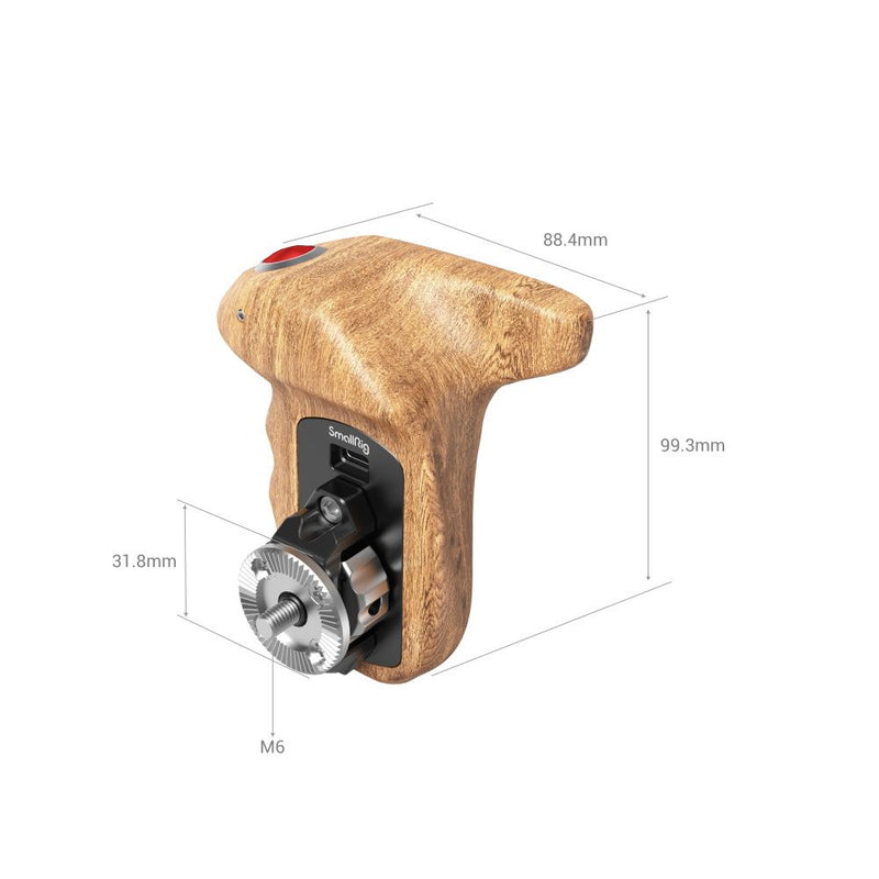 SmallRig Rosette Side Handle with Record Start/Stop Remote Trigger 3324