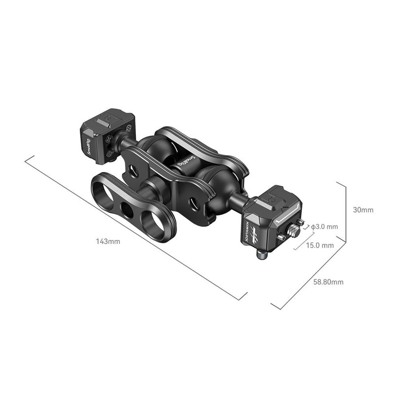 SmallRig Drop-in HawkLock Mini Magic Arm with Quick Release Ball Head 3515B